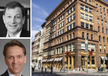Jeffrey Kaplan, managing partner of Meadow Partners, Bruce Flatt, CEO of Brookfield Asset Management, and 200 Lafayette Street.