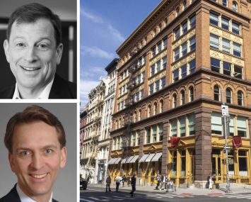Jeffrey Kaplan, managing partner of Meadow Partners, Bruce Flatt, CEO of Brookfield Asset Management, and 200 Lafayette Street.