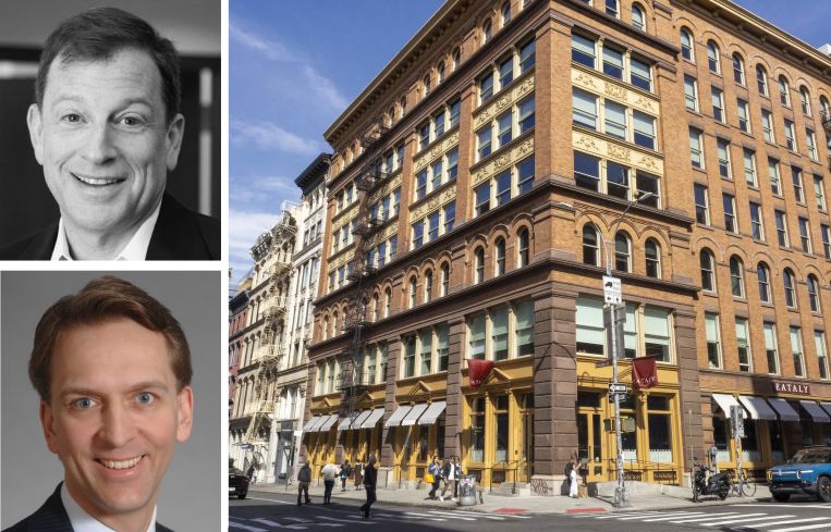 Jeffrey Kaplan, managing partner of Meadow Partners, Bruce Flatt, CEO of Brookfield Asset Management, and 200 Lafayette Street.