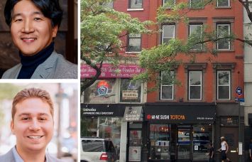 Platinum Commercial's Jinwoo David Park and Joseph Zalta, and 496 Sixth Avenue.