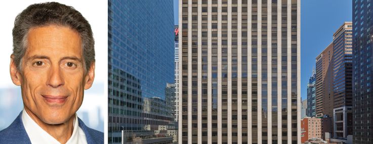 The Durst Organization's Jody Durst and 1133 Avenue of the Americas.
