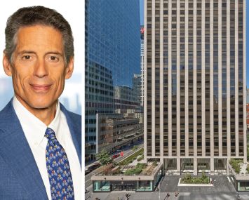 The Durst Organization's Jody Durst and 1133 Avenue of the Americas.