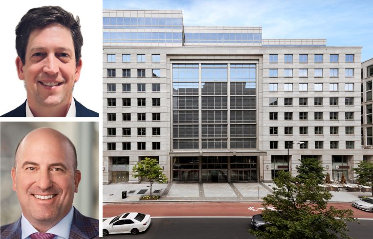 FarmView Ventures' John Wolf (top), Greenbarn Investment Group's David Welsh, and 1625 Eye Street, Washington, D.C.
