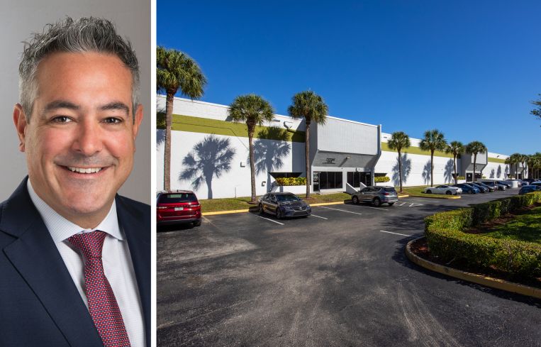 José Lobón of CBRE and America's Gateway Park, Doral, Fla.