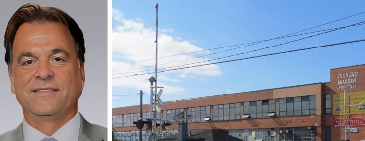 Colliers' Joshua Klienberg and Daniel Mundle, and 56-01 Maspeth Avenue, Queens.