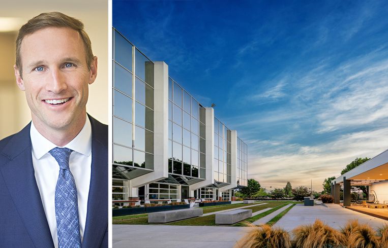 Pendulum Property Partners CEO Kevin Hayes and AXIS at 2390 Orangewood Avenue, Anaheim, Calif.
