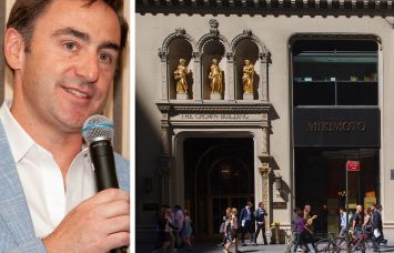Kevin McCrain, real estate managing partner for Brookfield, and 730 Fifth Avenue.