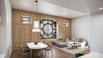 On the third floor you will find the Chapel unit, a 1,294-square-foot apartment with two bedrooms and two baths.