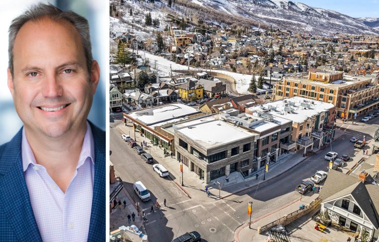 Larry Grantham of Calmwater Capital and Kimball on Main in Park City, Utah.