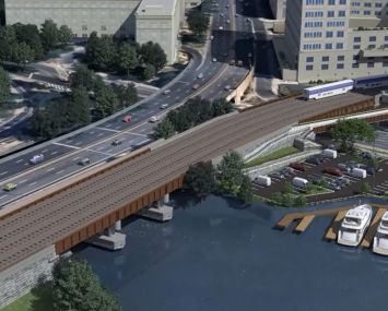 A rendering of Long Bridge North.