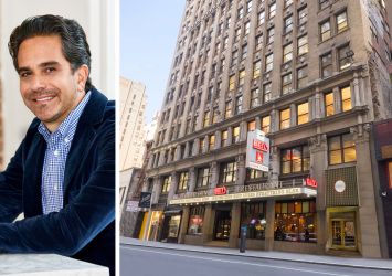 GFP Real Estate's Matthew Mandell and 209 West 38th Street.