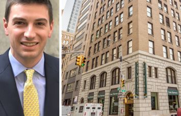 Max Koeppel, director of leasing at Koeppel Rosen, and 443 Park Avenue South.