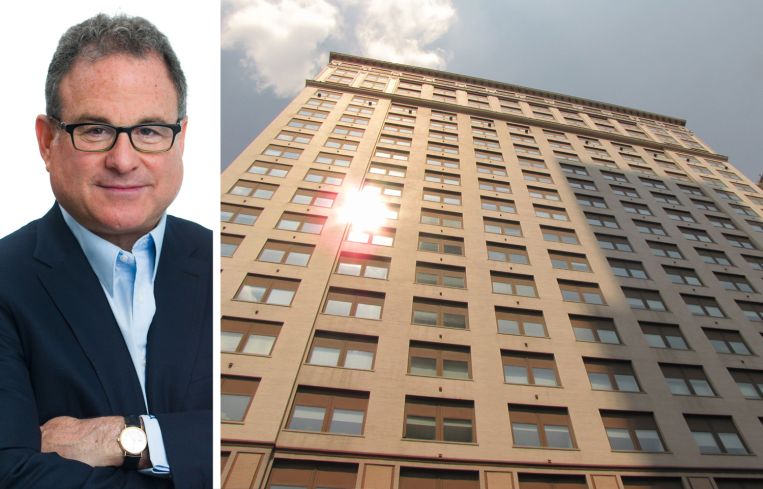 JLL's Mitch Konsker and 5 Penn Plaza.