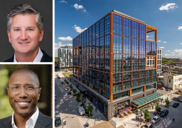 Carr Properties CEO Oliver Carr III, J.P. Morgan Asset Management's Chad Tredway, and Signal House, Washington, D.C.
