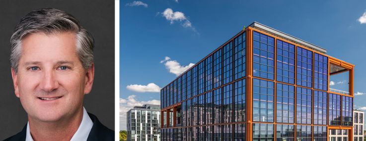 Carr Properties CEO Oliver Carr III, J.P. Morgan Asset Management's Chad Tredway, and Signal House, Washington, D.C.