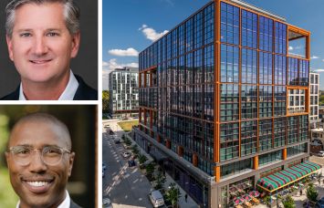 Carr Properties CEO Oliver Carr III, J.P. Morgan Asset Management's Chad Tredway, and Signal House, Washington, D.C.