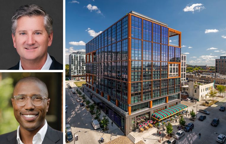 Carr Properties CEO Oliver Carr III, J.P. Morgan Asset Management's Chad Tredway, and Signal House, Washington, D.C.