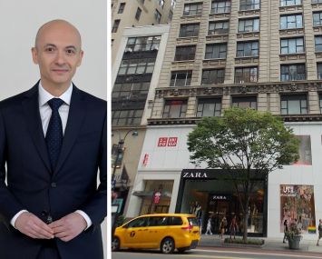 Óscar García Maceiras, CEO of Zara parent company Inditex, and 31 West 34th Street.
