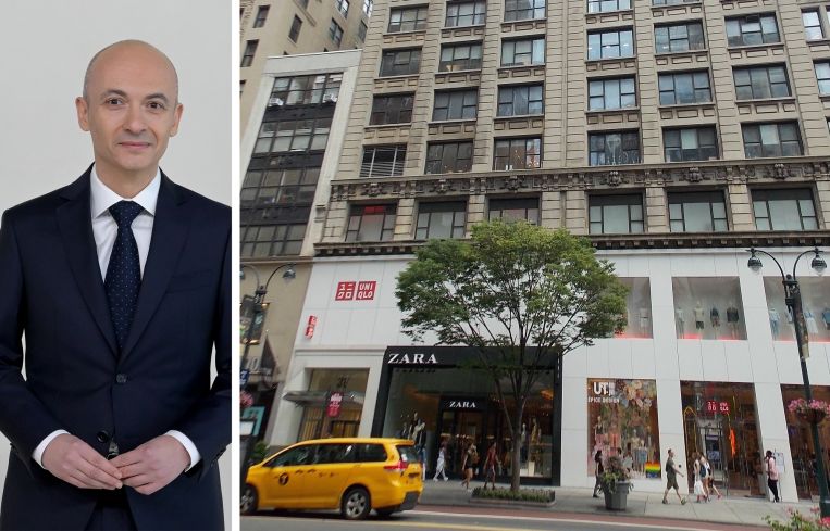 Óscar García Maceiras, CEO of Zara parent company Inditex, and 31 West 34th Street.