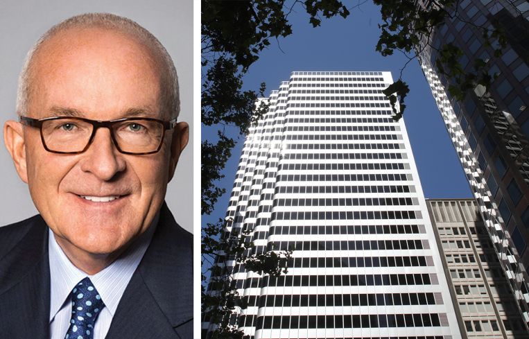Paramount Group President and CEO Albert Behler and One Front Street, San Francisco.