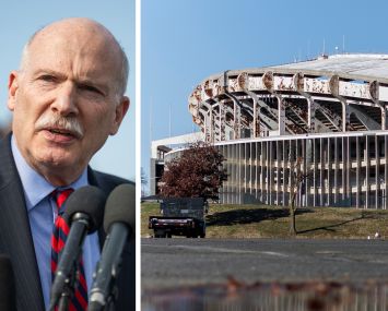 Phil Mendelson, Chairman of the Council of the District of Columbia, and RFK Stadium in Washington, D.C.