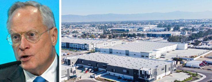 Hillwood chairman Ross Perot Jr. and 14019 Rose Avenue in Fontana, Calif.
