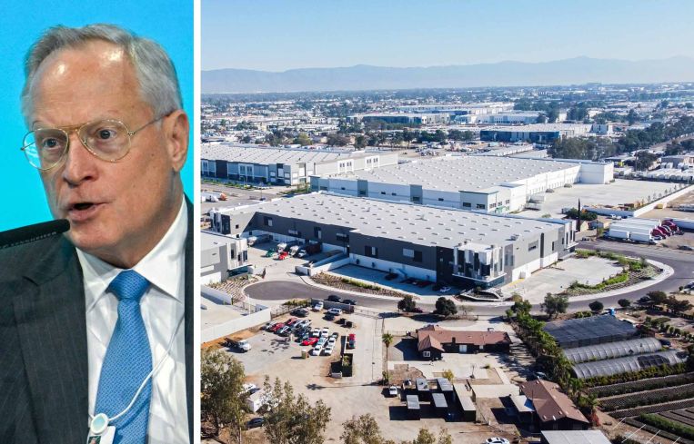 Hillwood chairman Ross Perot Jr. and 14019 Rose Avenue in Fontana, Calif.