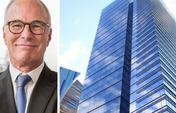 SJP Properties CEO Steve Pozycki and 11 Times Square.