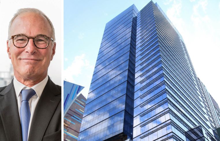SJP Properties CEO Steve Pozycki and 11 Times Square.