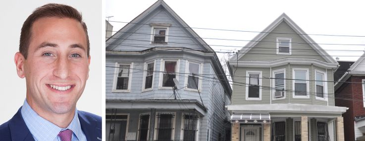 Steven Westreich of Westbridge Realty Group and 2486 and 2484 Elm Place, the Bronx.