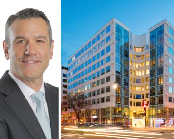 Columbia Property Trust Head of Real Estate Ted Koltis and 1800 M Street, Washington, D.C.