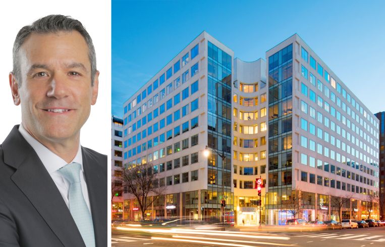 Columbia Property Trust Head of Real Estate Ted Koltis and 1800 M Street, Washington, D.C.