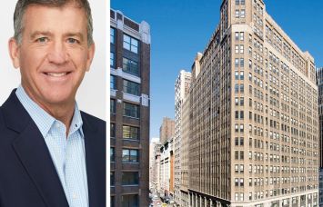 ESRT's Thomas Durels and 1359 Broadway.