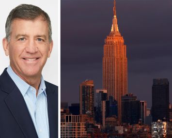 Thomas Durels, executive vice president, Real Estate at ESRT, and the Empire State Building.