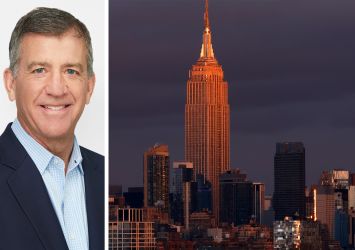 Thomas Durels, executive vice president, Real Estate at ESRT, and the Empire State Building.