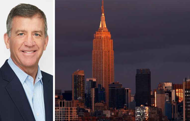 Thomas Durels, executive vice president, Real Estate at ESRT, and the Empire State Building.