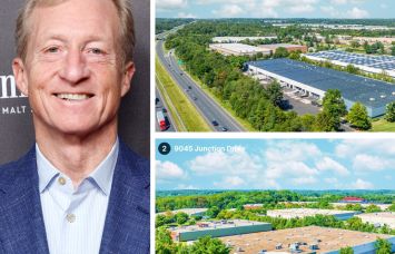 Galvanize Real Estate founder Tom Steyer, 6940 San Tomas Road (1), 9045 Junction Drive (2); 8335-8373 Ardwick Ardmore Road (3); 8375-8413 Ardwick Ardmore Road (4); 6500 Sheriff Road (5).