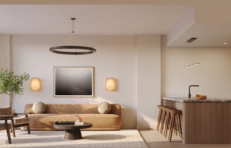 Every window in the building is triple glazed to maximize the reduction in noise pollution, and to keep outside air and pollutants from getting in.