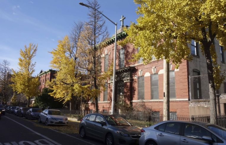 St. Francis of Assisi School at 335 Maple Street, Brooklyn.