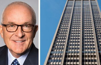 Paramount Group Chairman and CEO Albert Behler and 1301 Avenue of the Americas.