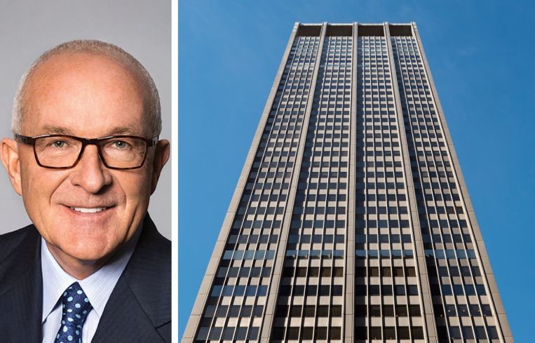 Paramount Group Chairman and CEO Albert Behler and 1301 Avenue of the Americas.