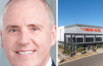 Allan Swaringen, president and CEO of JLL Income Property Trust, and Glendale Distribution Center at 8900 North Sarival Avenue, Glendale, Ariz.