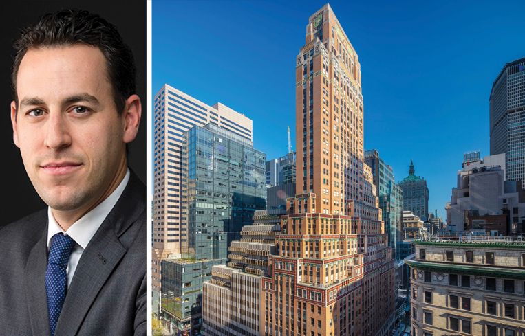 The Feil Organization's Andrew Wiener and 551 Fifth Avenue.