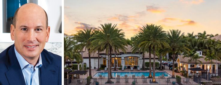 AvalonBay Communities CEO Benjamin Schall and Avalon Coconut Creek.