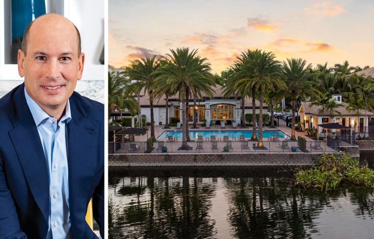 AvalonBay Communities CEO Benjamin Schall and Avalon Coconut Creek.