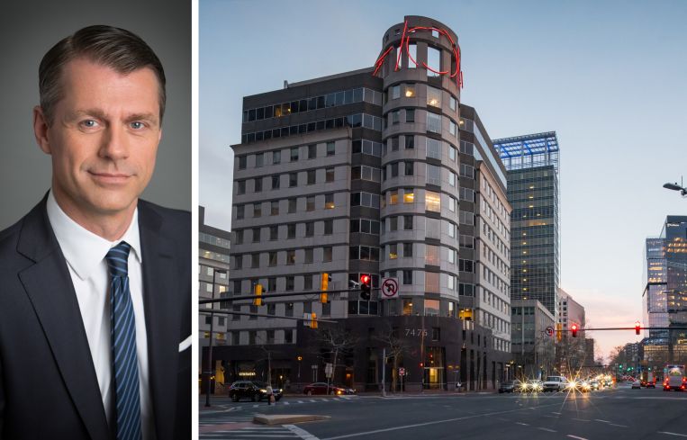 Brookfield's Brian Kingston and Bethesda Crescent in Bethesda, Md.