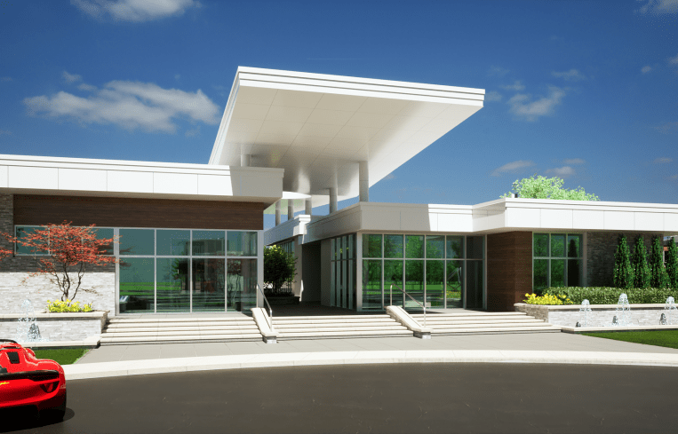 Rendering of Elysian, a 323-unit resort-style apartment community in Winter Garden, Florida.