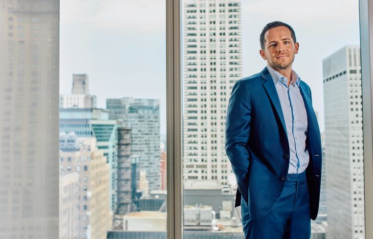 Harrison Sitomer at SL Green's One Vanderbilt office.