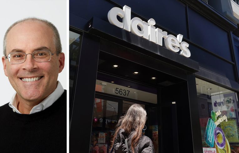 Chris Cramer, CEO of Claire's and a Claire's store.