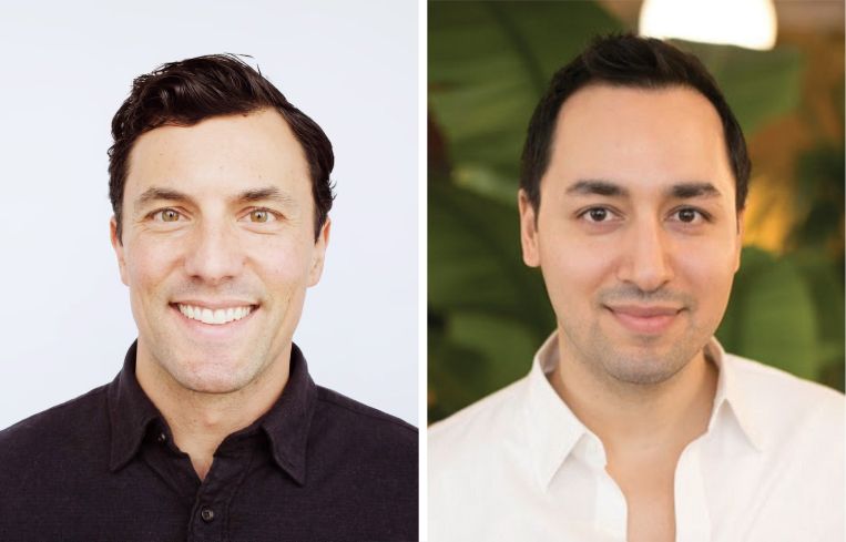 Chris Kelly (left) and Ashkan Zandieh (right).